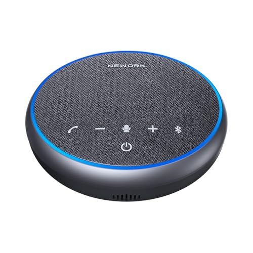 Conference Speakerphone, 3 AI Mics 360 Voice Pickup, AI Noise Reduction - color: FreeChat 101(3 Mics)