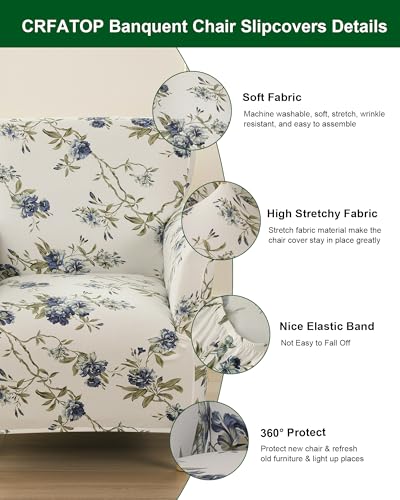 CRFATOP Accent Chair Cover, Stretch Armchair Slipcover for Living Room - color: Color A17