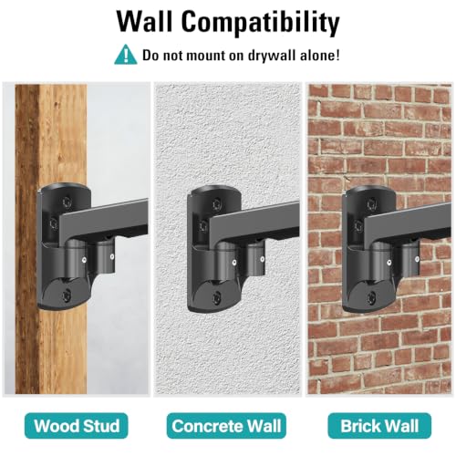 Dual Monitor Wall Mount for 13-32" Computer Screens - style: Dual Wall Mount