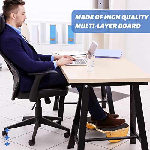 Taiyin Ergonomic Wood Foot Rest for Enhanced Circulation Under Desk