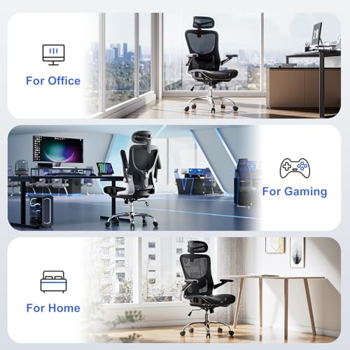 marrap Ergonomic Office Chair, Adjustable Lumbar Support