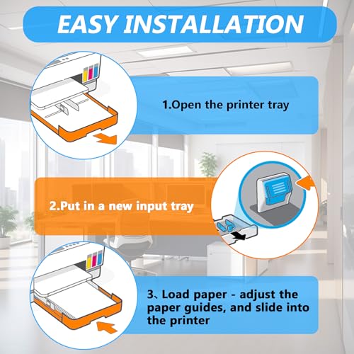 Paper Input Tray 2,Fit for HP OfficeJet Pro 9020 9023 9025e 9135e Printers