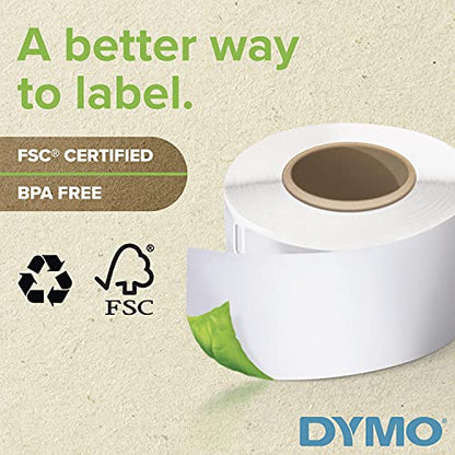 DYMO Authentic LW Multi-Purpose Square Labels, for LabelWriter Printers, Great for Barcodes, 1" x 1", 1 Roll of 750 - size: Square