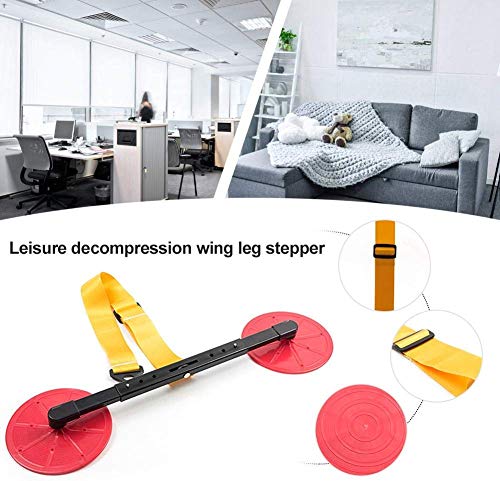 Leg Swing Movement Exercise Device Adjustable Under Desk Leg Hanger Foot Rest Hammock for Office