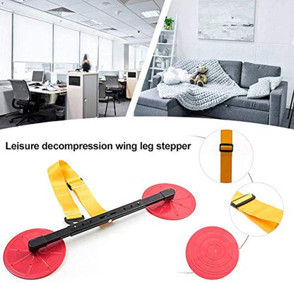 Leg Swing Movement Exercise Device Adjustable Under Desk Leg Hanger Foot Rest Hammock for Office