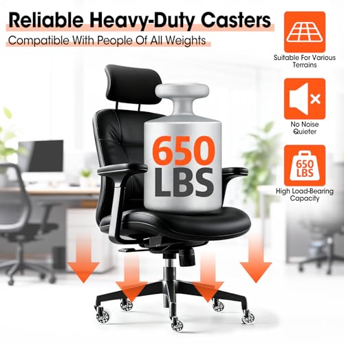 Office Chair Wheels, Set of 10 Rubber Caster Wheels, Roller Blade Wheel Heavy Duty Casters, Replacement Wheels for Most Chair Wheel, Easy to Install (Not for IKEA) - color: 10P