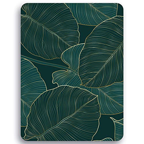 Audimi Small Mouse Pad 6 x 8 Inch, Mini Mouse Pad Thick for Laptop Wireless Mouse Home Office Travel, Portable & Washable (Tropical Leaves) - color: Tropical Leaves