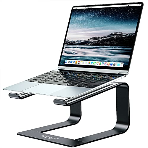 Urmust Laptop Stand for Desk, Black, Up to 15.6" Laptop - color: D-Black