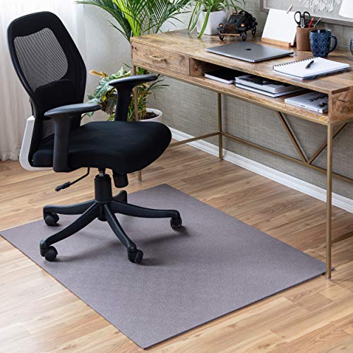 Anji Mountain Rug'd Office Chair Mat for Carpet & Hardwood Floor - Jacquard Woven, Anti-Slip Backing, Low Pile, Floor Protector Desk Chair Mat, Office Rugs for Rolling Chairs (Elysian - 36" x 48") - color: Elysian, size: 36" x 48"
