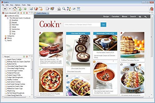 NeatDesk Desktop Document Scanner and Digital Filing System for PC and Mac - Red - with DVO cook'n Organizer Software