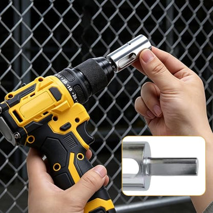 Electric Drill Wire Twister Tool Heavy Duty Metal Binding Machine 1/4 Hex Shank Compatible with Most Power Drills for Fencing Rebar Tying Construction DIY Projects Professional Grade A - size: A