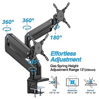 AVLT Dual Monitor Arm and Reinforcement Plate