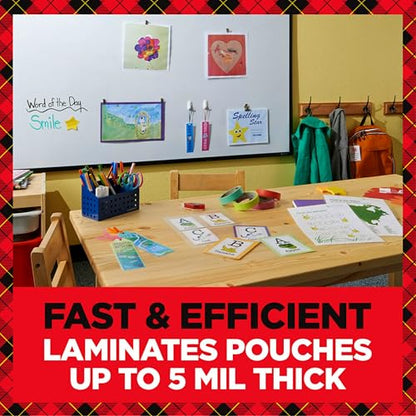 Scotch PRO TL906 Thermal Laminator Machine, 9 Inch | White/Blue, Laminate Recipe Cards, Photos, Documents, For Home, Office, or School Supplies - size: 9 in, style: Laminating Machine