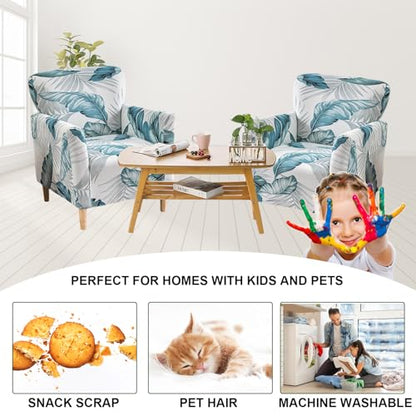 CRFATOP Accent Chair Cover, Stretch Armchair Slipcover for Living Room - color: Color A13