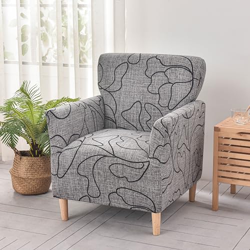 CRFATOP Accent Chair Cover, Stretch Armchair Slipcover for Living Room - color: Color A10