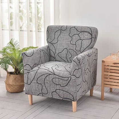 CRFATOP Accent Chair Cover, Stretch Armchair Slipcover for Living Room - color: Color A10