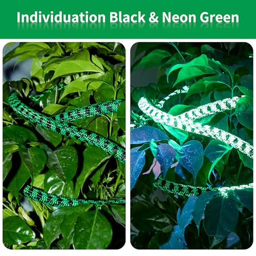 Cable Sleeve 1/2 Inch x 100FT Self-Wrapping Wire Loom - color: Black green, size: 1/2"-100ft