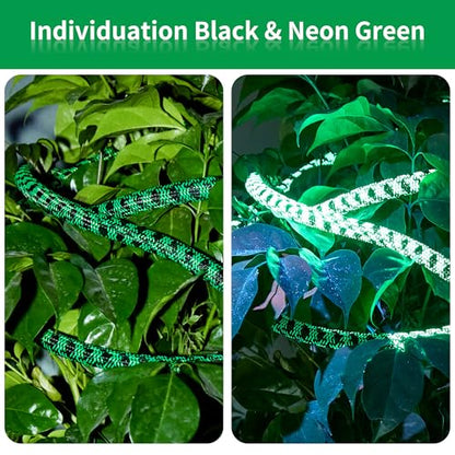 Cable Sleeve Self-Wrapping Wire Loom - color: Black green, size: 1/2"-10ft