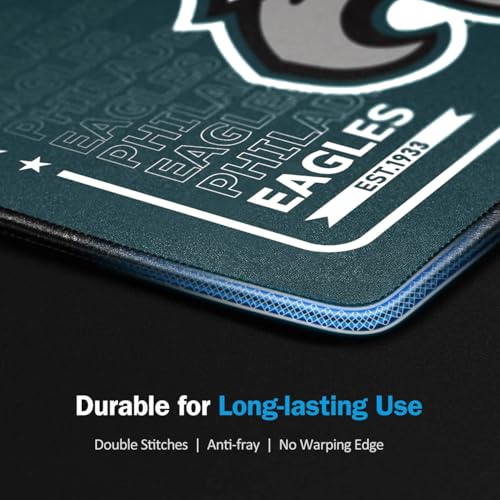 Mouse Pad Desk Mat, Premium Mouse Pad, Gaming Mousepad Desk pad, Computer Mouse Mat with Non-Slip Rubber Base for Computer Desktop - color: E-n-e