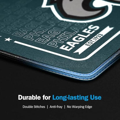 Mouse Pad Desk Mat, Premium Mouse Pad, Gaming Mousepad Desk pad, Computer Mouse Mat with Non-Slip Rubber Base for Computer Desktop - color: E-n-e