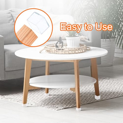 uxcell 12 Pcs Silicone Chair Leg Floor Protectors 1.2 x 2 Inch Non-Slip Chair Leg Caps Covers, Rectangle Furniture Leg Protectors for Hardwood Floors Reduce Noise and Scratches, Clear - size: 1.2 x 2 Inch