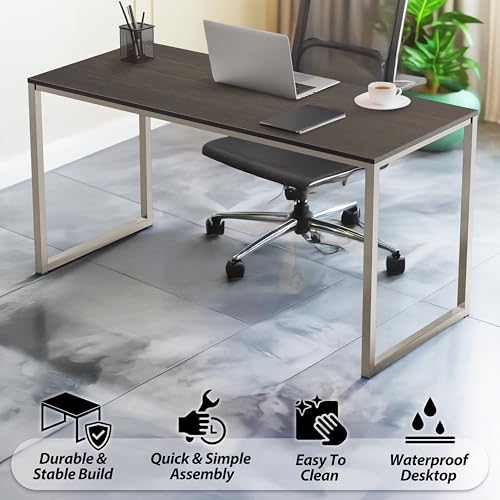 SHW Mission 32-Inch Home Office Computer Desk, Espresso - color: Espresso, size: 32-Inch