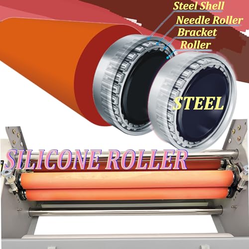 INTSUPERMAI Hot Cold Roll Laminator Laminating Singe Doubel Side Thermal Laminator Laminating Machine with Digital Display Speed Adjustable Temperature 0-180℃ Adjusted 17.3inch/440mm A2+ - style: 17.3inch/440mm A2+