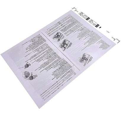 5pcs X B12B819051 Carrier Sheet B12B813431 4T8624 Sheets Compatible with Epson A4 Scanner Scan A3 B4 Odd-Sized Wrinkled Flimsy Folded Receipt Newspaper Magazine Clipping Torn Fragile Paper