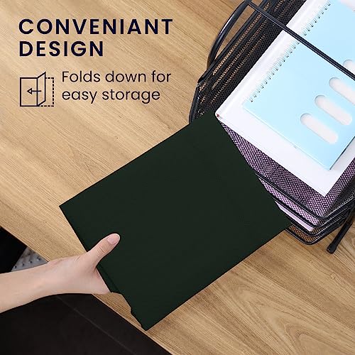 kwmobile Dust Cover Compatible with HP DeskJet 2755e / DeskJet 2720e / 2710e / 2820e / 2721e - Printer Case - Fabric Protector Cover - Dark Green - color: Dark Green