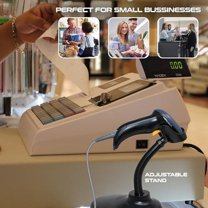 Nadex Handheld Barcode Laser Scanner for Cash Register CR360 / CR600