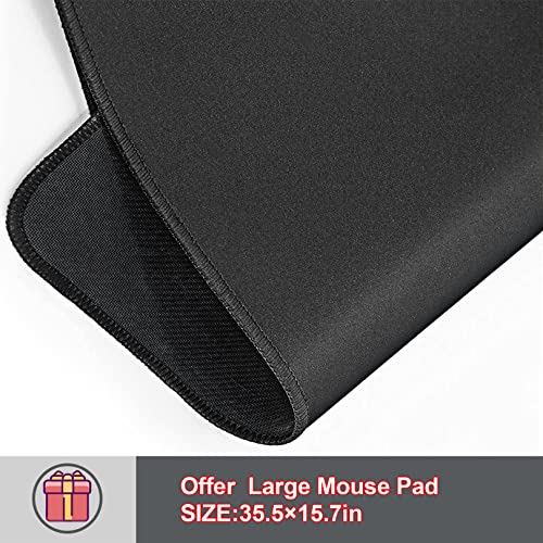 55 x 24 in Electric Standing Desk Adjustable Height, Sit Stand Home Office Rolling Computer Desk with 35 x16 in Mouse Pad, Wheels and Hooks，27''-46'' Lifting Range Stand up Desk(Brown) - color: Brown, size: 55 x 24''