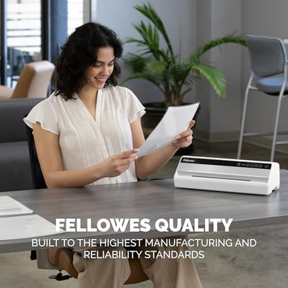 Fellowes Saturn™ 95 Thermal Laminator Machine, 9.5", Fast 60 Sec Warm Up - size: 9.5", style: Fastest