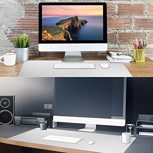 Large Gaming Mouse Pad with Stitched Edges,[27.5x11.8In] Extended Mouse Pad with Non-Slip Natural Rubber Base for Gamer/Desktop/Office/Home (70x30 Greyus) - color: 70x30 Greyus