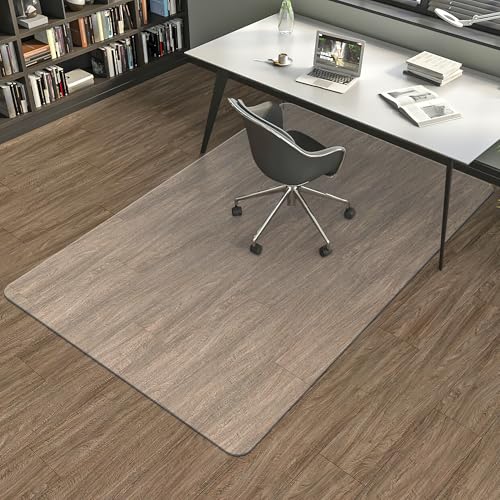 Large Office Chair Mat for Hardwood Floors, 48"×60" - size: 48" X 60" Rectangle (for Hard Floors)