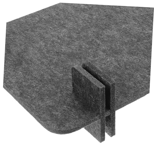 Felt Desk Divider Privacy Panel for Students No Drill Splash Guard