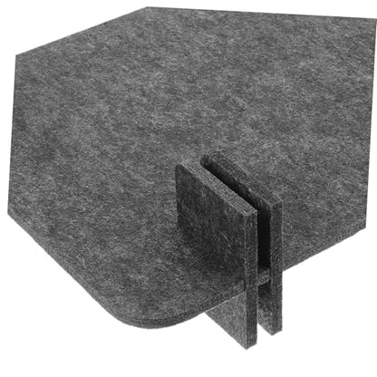 Felt Desk Divider Privacy Panel for Students No Drill Splash Guard