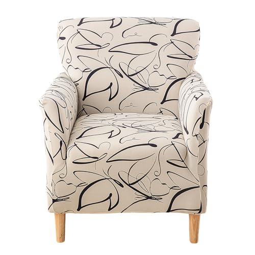 CRFATOP Accent Chair Cover, Stretch Armchair Slipcover for Living Room - color: Color A21