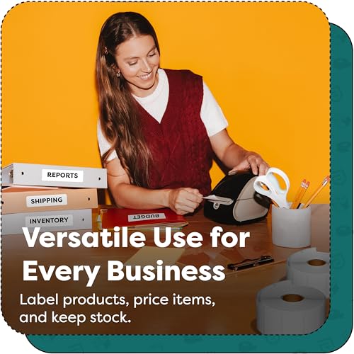 Replacement for DYMO 30258 (16 Rolls, 6400 Labels) 2 1/8" X 2 3/4" | Direct Thermal Barcode and Address Labels - Compatible With LabelWriter 450, 450 Turbo, 4XL (NOT 550, 5XL) - Aegis Adhesives - size: 2-1/8" X 2-3/4" - 30258