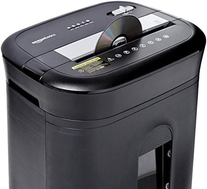 Amazon Basics 15 Sheet - original model Cross Cut Paper, CD Credit Card Office Shredder, Black - size: 15 Sheet