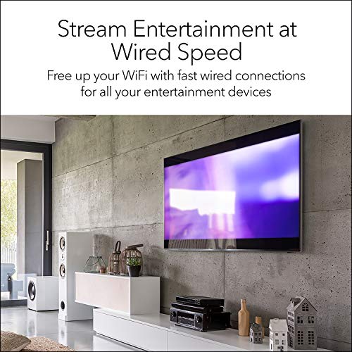 NETGEAR 5-Port Gigabit Ethernet Unmanaged Network Switch (GS305) | Essentials Model, Home Network Hub, Office Ethernet Splitter, Plug-and-Play, Silent Operation, Desktop or Wall Mount - size: 5 Port