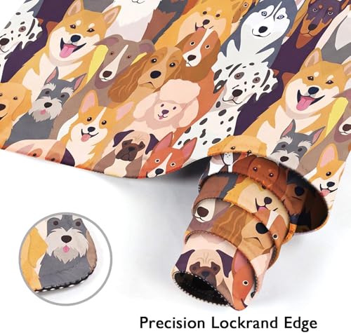 Large Mouse Pad, Mouse Pad, 31.5 x 15.7 Inch, Dog Cute | Non-Slip Desk Pad Keyboard and Mouse Desk Mat for Gamer, Office & Home - color: Cute Dog