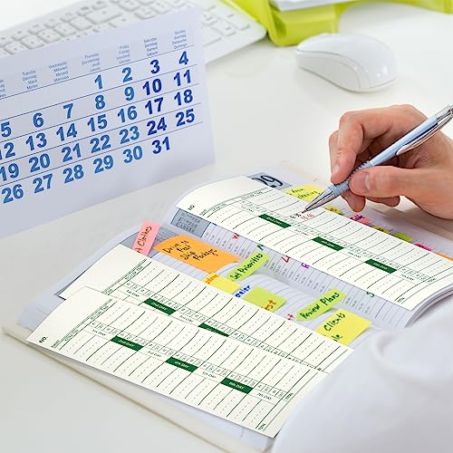 Chuangdi 1000 Pcs Time Cards 1 Side Time Clock Cards 3.5 x 9 Inches