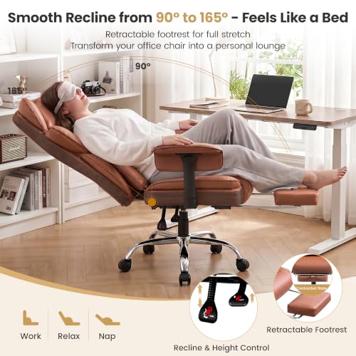 Big & Tall Executive Office Chair, 400 LBS Computer Desk Chair