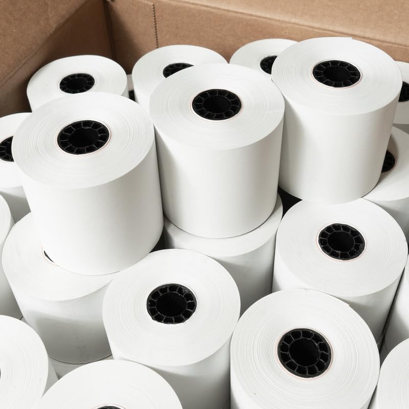 2-1/4"" x 150' Thermal, 20 Rolls, Compatible with Talento Dassault, Veeder Root TLS350, Verifone Omni 3300 & 3350, and More - size: 2-1/4 x 150 Thermal