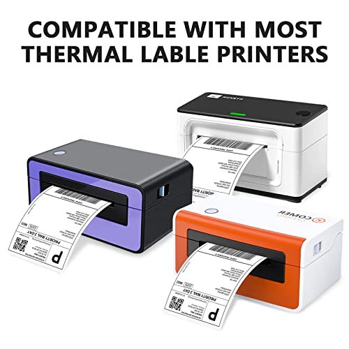 4x6 Direct Thermal Labels, 500 per Stack,BPA Free - size: Stack-500 Labels