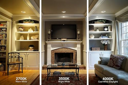 Lithonia Lighting 4' Low-Profile LED Wraparound Light Fixture, 3000K, 120V | 48-Inch LED Flush Mount Ceiling Light, 3000K Warm White Color Temperature, 120V (FMLWL 48 830) - color: 3000K Warm White, size: 48 inches, style: 120V