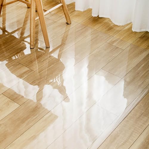 Office Chair Mats for Hardwood Floor PVC Clear Chair Mat 22" 24" 28" 30" 32" 34" 36" 38" 40" 42" 44" 46" 48" 50" 52" 54" 60" Width 0.06" Thick Easy Rolling Desk Chair Mat for Bedroom(16X96 in) - size: 16X96 in