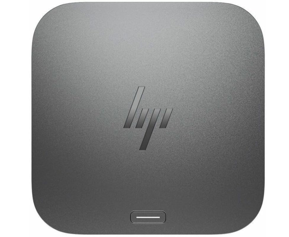 HP 100W Thunderbolt 4 Dock Port Replicator Bundle with DKZ Hub (Universal Thunderbolt/USB-C Docking Station, Single Cable for Charging, Data Transfers to Any Brand Laptop) - style: 100W Thunderbolt 4
