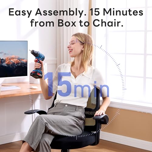 amseatec Mesh Office Chair - color: Beige