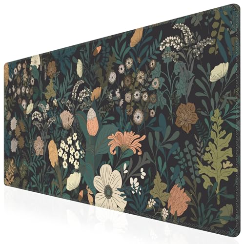 iCasso Desk Mat, Desk Matt for Desktop, Cute Desk Pad Mat, Weeds - color: Weeds